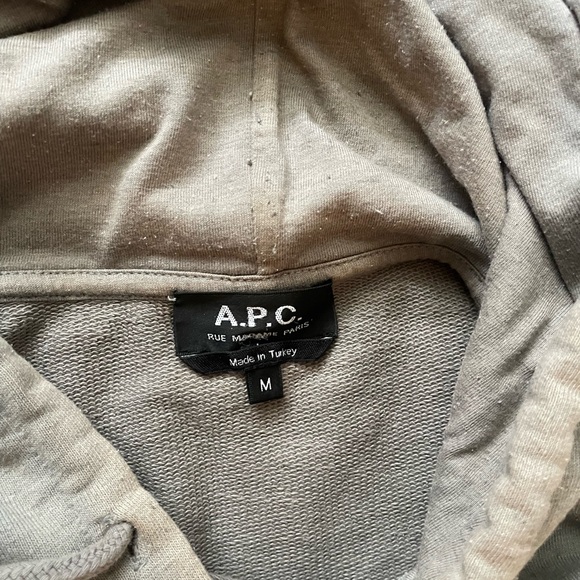 APC hoodie grey - Picture 3 of 6